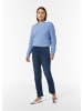 comma CI Strickpullover langarm in Blau