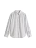 Marc O'Polo Streifen-Bluse relaxed in Light Blue