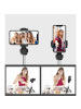 TechProtect Tech-Protect L02S Bluetooth-Selfie-Stick mit Stativ bis 72 cm in Schwarz
