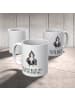 Mr. & Mrs. Panda Kindertasse Stinktier Angriff mit Spruch in Weiß
