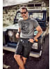 JP1880 Kurzarm T-Shirt in grau