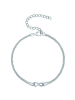 Lulu & Jane Armband Infinityaus Sterling Silber in silber
