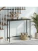 VASAGLE Flurtisch Barnet in Grau-Schwarz - (B)80 x (H)81.2 x (T)20 cm