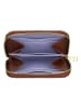 DuDu Up Geldbörse Leder 10 cm choccolate-lilac
