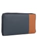Greenburry Nappa Geldbörse RFID Schutz Leder 19.5 cm grey-tan