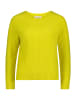 CARTOON Strickpullover mit Rundhalsausschnitt in Neon Yellow