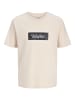 JACK & JONES PLUS T-shirt in Moonbeam