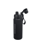 Coocazoo Zubehör-Set schwarz, 3-tlg, Heftbox, Trinkflasche   COLOUR UP-