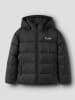 name it Nkmmarble Leichtsteppjacke Übergangsjacke in black