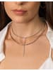 PURELEI Doppelkette Festive in Rosegold