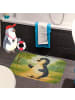 Mr. & Mrs. Panda Badteppich Pinguin Marienkäfer Design ohne Spruch in Weiß