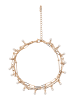 NAEMI Women Anklet in Rose Gold White