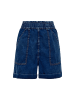 QS Jeans-Hose kurz in Blau