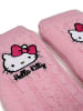 Hello Kitty Hello Kitty Hüttensocken Strick Socken Haussocken Kuschelsocken in rosa