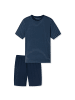 Schiesser Pyjama in Dunkelblau
