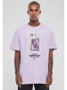 Mister Tee T-Shirts in Lila/Pink/Rosa