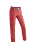 Maier Sports Inara slim zip Da-Zip Off Hose el. in Rot4541