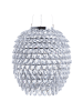 Beliani Pendelleuchten SAUER in Silber - (W) 32 x (H) 110 x (L) 32 cm