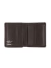 Golden Head Polo Geldbörse RFID Schutz Leder 10 cm dunkelbraun