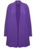 Ulla Popken Shirtjacke in dunkel saphir