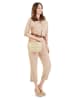 Cluty Umhängetasche echt Leder in beige
