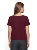 Betty Barclay Blusenshirt mit Tunnelzug in Maroon Banner