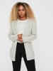 Vero Moda Strickjacke in Light Grey Melange