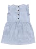 Villervalla Kleid Stripes Lavender/Bloom in weiß rosa lila