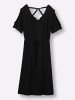 sheego Jersey-Kleid in schwarz