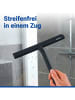 Wenko Badezimmerwischer Silikon Mola Schwarz, Badezimmerwischer Silikon Mod. Mola Schwarz, Duschabzieher Mod. Mola Schwarz in Schwarz