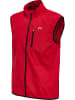 Newline Reißverschluss Waistmantel Reflektierend Logo Men's Core Herren in TANGO RED