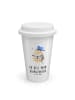 Mr. & Mrs. Panda To Go Becher Eule Matrose mit Spruch in Weiß