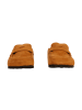 Divine Factory Mules Mokassin aus Leder Noga Gassirette Braun