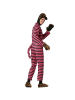 tectake Faschingskleidung/Maskeradenverkleidung, in schwarz/pink, Gr. L