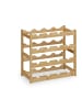 relaxdays Weinregal in Natur - (B)45 x (H)42,5 x (T)23,5 cm
