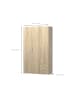 ebuy24 Kleiderschrank Spell Eiche Dekor 115 x 50 cm
