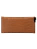 Cluty Abendtasche echt Leder in cognac