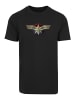 F4NT4STIC T-Shirt Marvel Captain Marvel Chest Emblem in schwarz