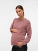 mama licious Strickpullover in Nostalgia Rose
