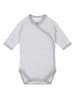 Sense Organics Organic Baby Wickelbody "Ygon" in Grau-Weiß