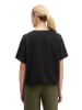 Marc O'Polo Kurzarm-Pullover loose in Schwarz