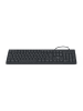 Hama USB-Tastatur CK-200, kabelgebunden, Schwarz, QWERTZ