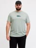 JACK & JONES PLUS T-shirt in Aqua Gray
