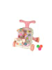 Wisam® Interaktiver Pusher, Walker Tisch 2in1 Pink Rosa
