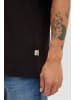 11 Project T-Shirt PRDeandre SS 21300969-ME  Strukturiertes T-Shirt in Schwarz