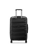 Delsey Meteor 4 Rollen Trolley 68 cm mit Dehnfalte in black