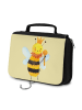 Mr. & Mrs. Panda Schminktasche Biene König ohne Spruch in Gelb Pastell