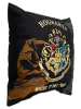 Harry Potter Harry Potter Hogwarts Kissen Plüsch Zierkissen Kopfkissen 40x40 cm in schwarz