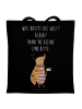 Mr. & Mrs. Panda Shopper Nachtfalter Fähnchen mit Spruch in Schwarz
