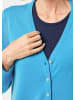 GOLDNER Uni Merino-Cardigan Langarm in türkis